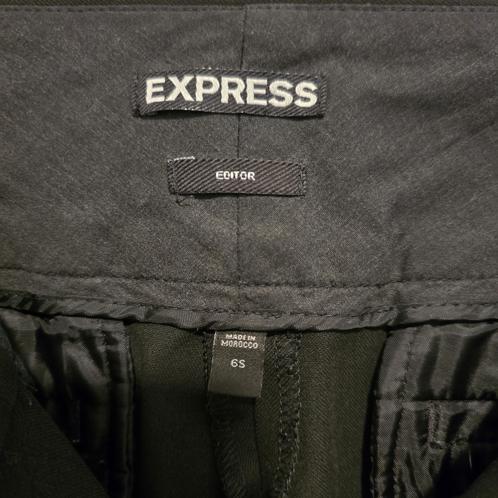 Express - Black Bootcut Editor Pants - image 11